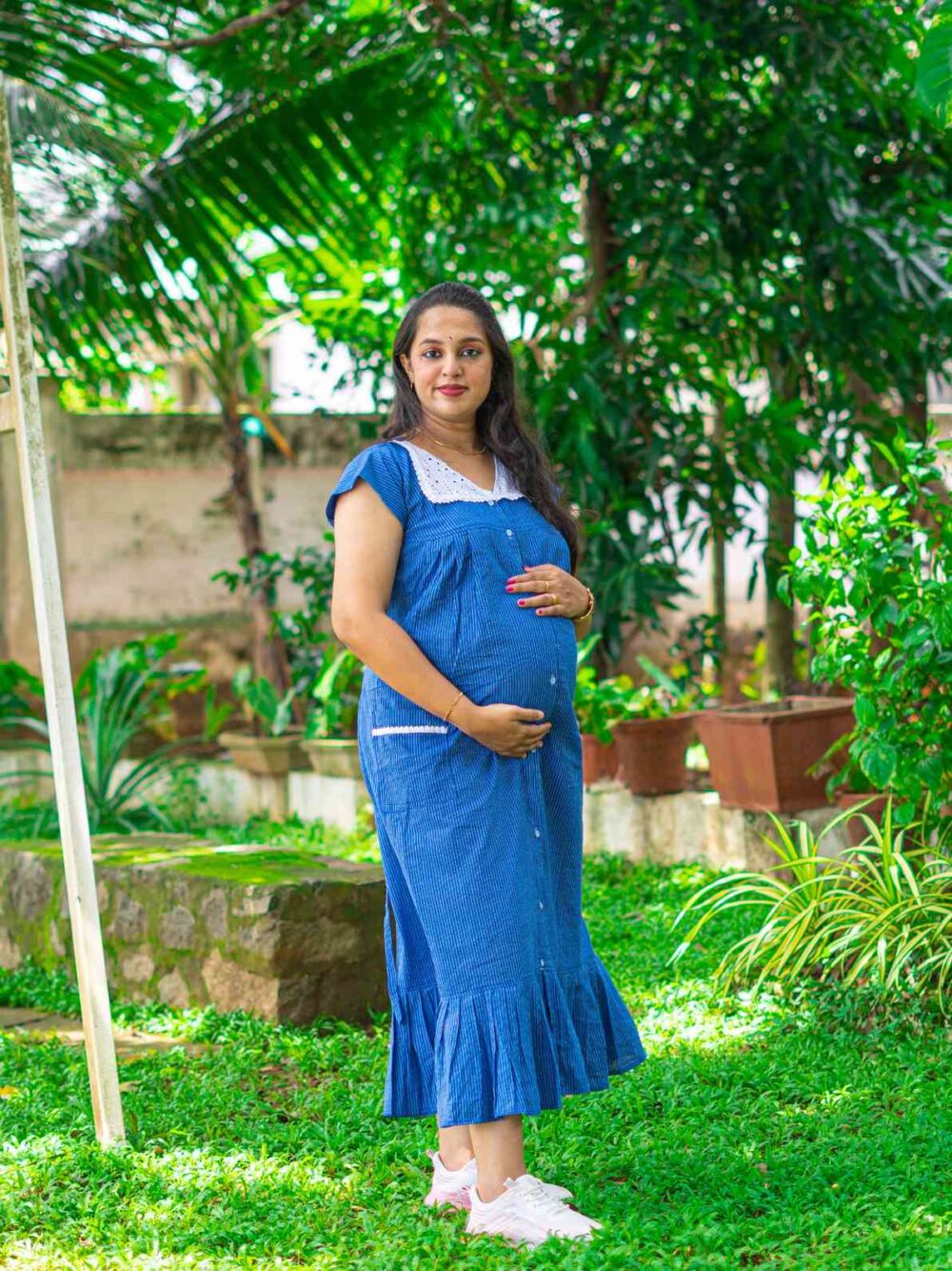 KANTHA BLUE