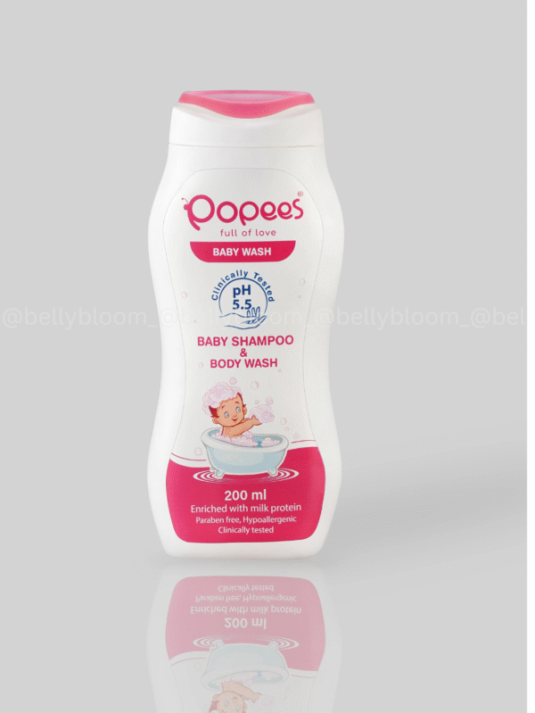 BABY SHAMPOO AND BODY WASH
